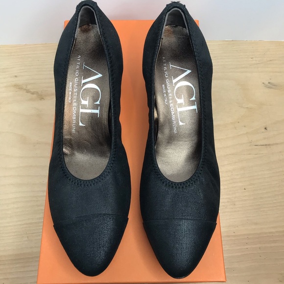 Attilio Giusti Leombruni Fancy Black Heel - Picture 2 of 4